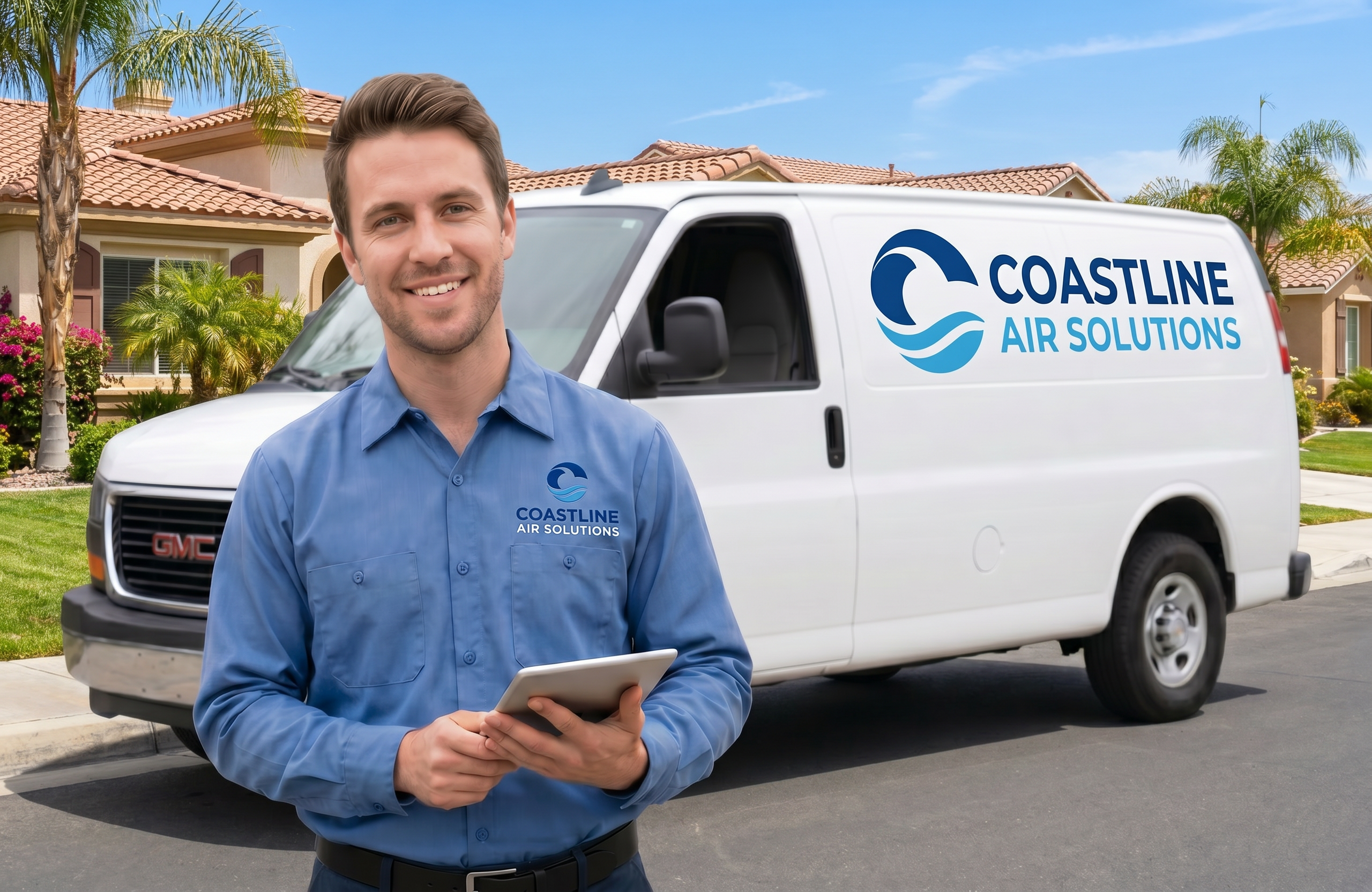 Our Technician in a Neighborhood